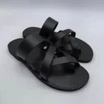 Athitos Men Handmade Leather Slide for Men - Image 19