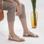 Dhonoussa Leather Slingback Buckle Sandal - Image 104