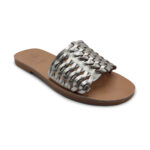 Black Slide Sandals Womens