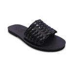 Black Slide Sandals Womens - Image 6