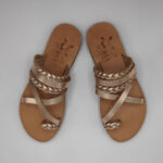 Elani Braided Leather Flat Sandals - Image 7