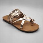 Elani Braided Leather Flat Sandals - Image 17