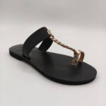 Mikri Vigla Braided Leather Sandal - Image 30