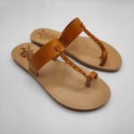 Mikri Vigla Braided Leather Sandal - Image 11