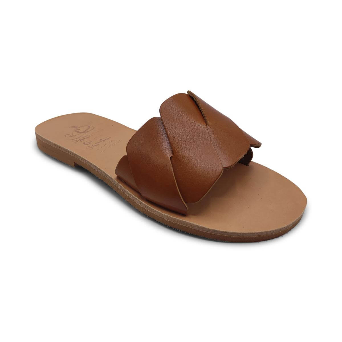 Brown-Slide-Sandals-Womens11 Brown Slide Sandals Women's - Image 1