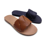Brown Slide Sandals Women's - Image 2