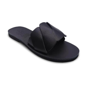 Black Slide Sandals Women