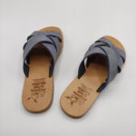 Luna Women's Woven Leather Sandals - Image 8