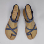 Dimitra Flat Strappy Leather Sandals - Image 19
