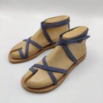 Dimitra Flat Strappy Leather Sandals - Image 17
