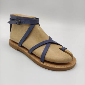 Womens Strappy Sandal Nubuck Lilac