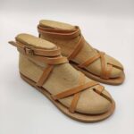 Dimitra Flat Strappy Leather Sandals - Image 20