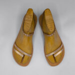 Lea Bronze Leather Sandals - Image 13