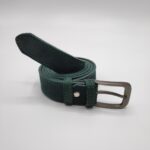 3cm Men's Leather Dress Belt Suede - Image 10