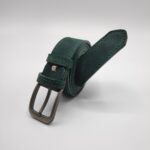 3cm Men's Leather Dress Belt Suede - Image 17