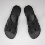 Hermes Sandals H Embossed Leather - Image 8