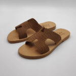 Hermes Sandals H Embossed Leather - Image 10