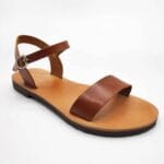 Dhonoussa Leather Slingback Buckle Sandal - Image 65