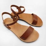 Dhonoussa Leather Slingback Buckle Sandal - Image 66