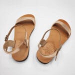 Dhonoussa Leather Slingback Buckle Sandal - Image 71