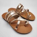 Elani Braided Leather Flat Sandals - Image 19