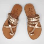 Elani Braided Leather Flat Sandals - Image 21