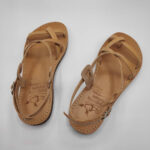 Ammos Leather Sandals with Back Strap - Image 3