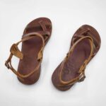 Ammos Leather Sandals with Back Strap - Image 6
