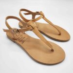 Akti Leather Toe Post Sandals - Image 7