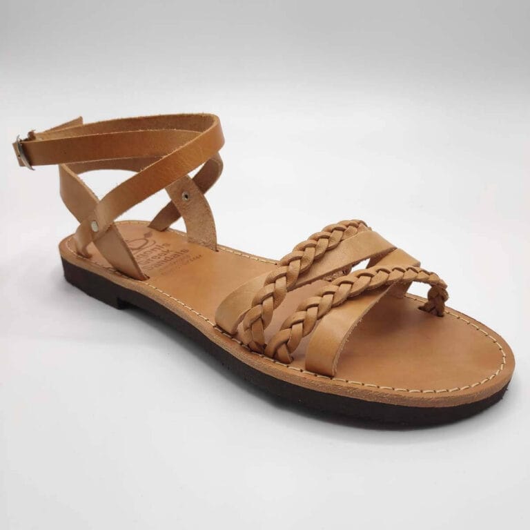 SI.MOU.SI flat ankle strap sandals