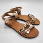 Si Mou Si Leather Crossover Sandal - Image 10