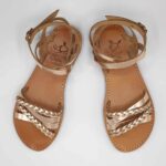 Si Mou Si Leather Crossover Sandal - Image 8