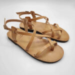 Ammos Leather Sandals with Back Strap - Image 14