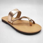 Petra Leather Toe Ring Minimalist Sandal - Image 31