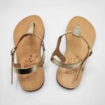 Akti Leather Toe Post Sandals - Image 9