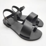 Ayia Anna Leather Toe Ring Sandal - Image 7