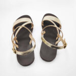 Kini Greek Style Leather Women Sandal - Image 9