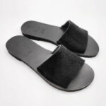 Demosthenes Leather Slide Sandals Ladies - Image 58