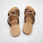 Toe Ring Embellished Women Leather Slide - Image 14