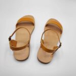 Dhonoussa Leather Slingback Buckle Sandal - Image 81