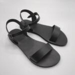 Dhonoussa Leather Slingback Buckle Sandal - Image 4