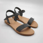 Dhonoussa Leather Slingback Buckle Sandal - Image 88