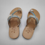 Comi Women Leather Toe Three Straps Slide - Image 27