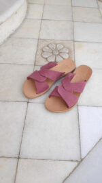 Desmos Women Leather Slide - Image 65