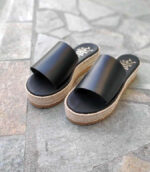 Demosthenes Leather Slide Sandals Ladies - Image 81