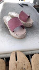 Demosthenes Leather Slide Sandals Ladies - Image 79