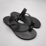 Comi Women Leather Toe Three Straps Slide - Image 51