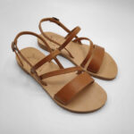 Kini Greek Style Leather Women Sandal - Image 12