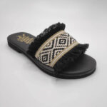 Demosthenes Leather Slide Sandals Ladies - Image 67