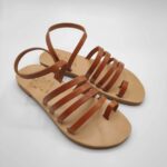 Volakas Ankle Loop Women Leather Sandal - Image 4
